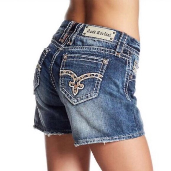 Rock Revival Pants - NWT  Rock Revival Mid Rise Jean Shorts